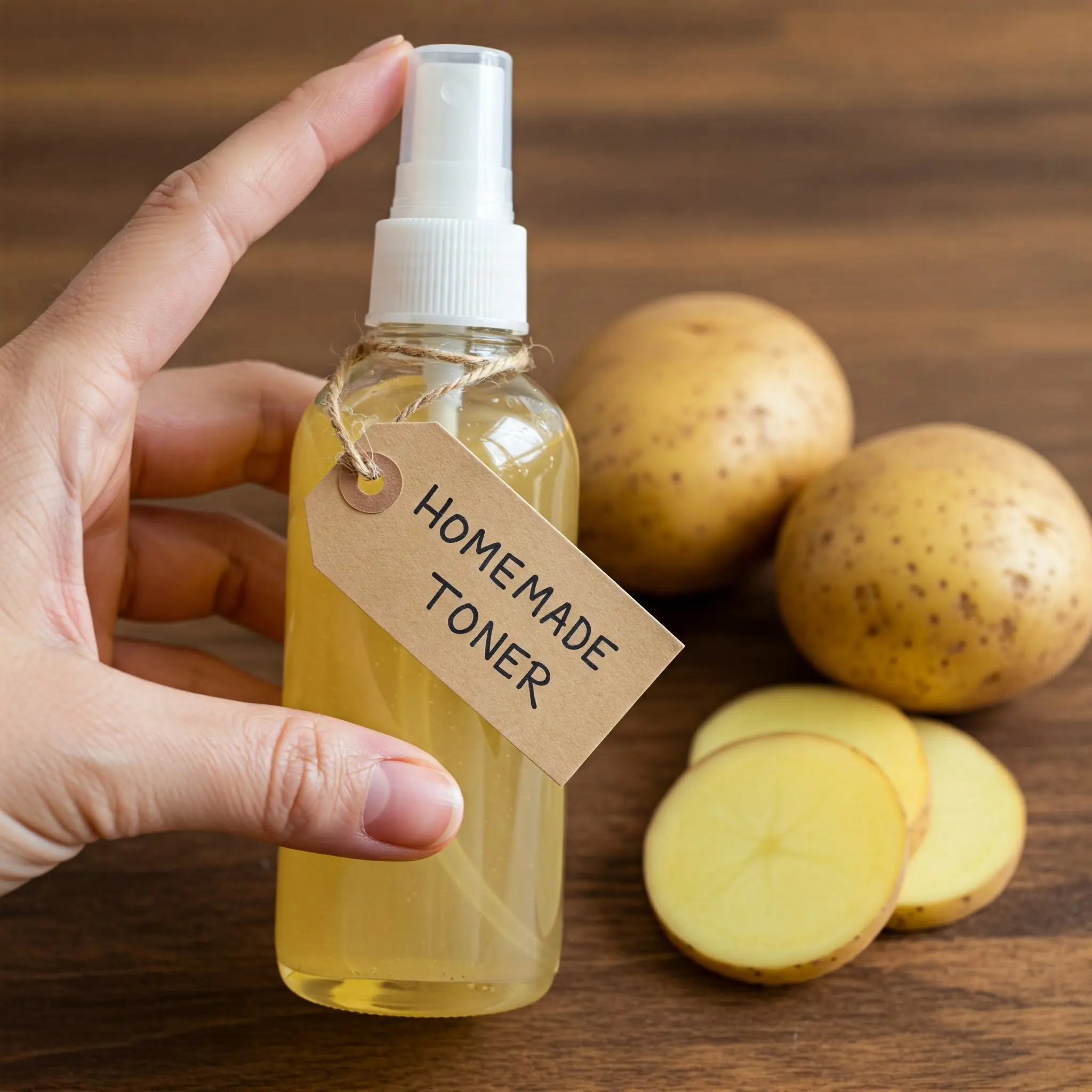 How To Make Potato Rice Toner To Remove Dark Spots & Get Clear Skin
