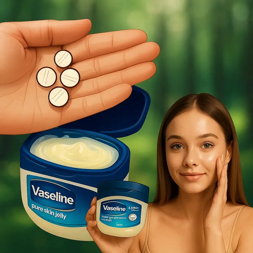 DIY Aspirin and Vaseline Mixture: A Natural Solution for Wrinkles, Dark Spots, and Glowing Skin
