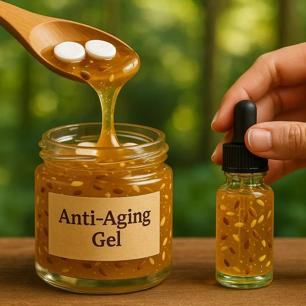 Homemade Anti-Aging Gel That Can Erase Wrinkles Naturally