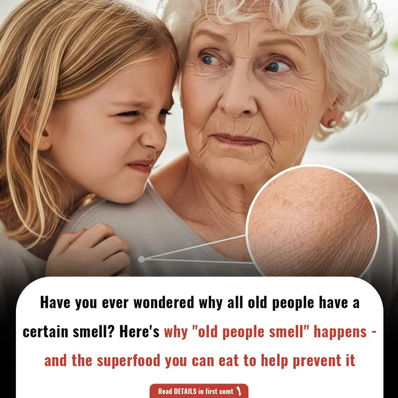 Have you ever wondered why all old people have a certain smell? Here's why "old people smell" happens—and the superfood you can eat to help prevent it