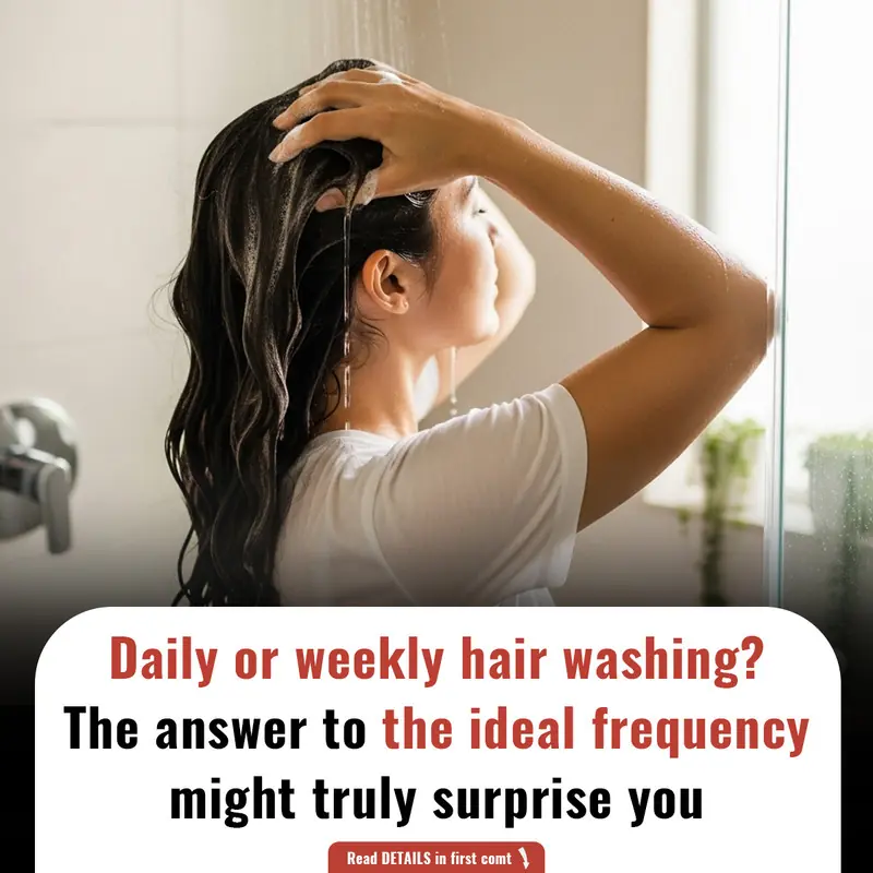 Daily or weekly hair washing? The surprising answer to the ideal frequency might surprise you