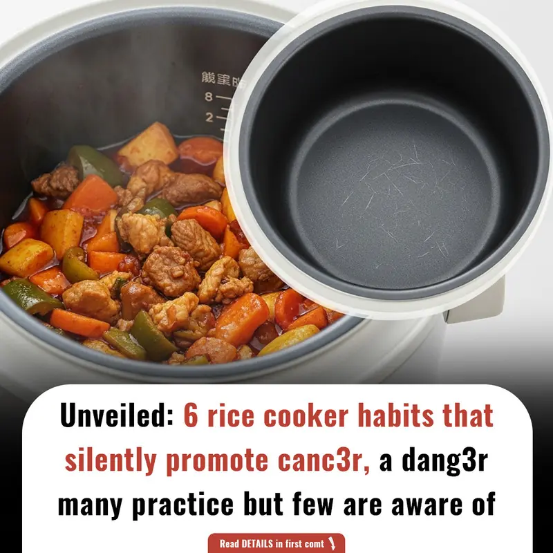 Unveiled: 6 rice cooker habits that silently promote canc3r, a dang3r many practice but few are aware of