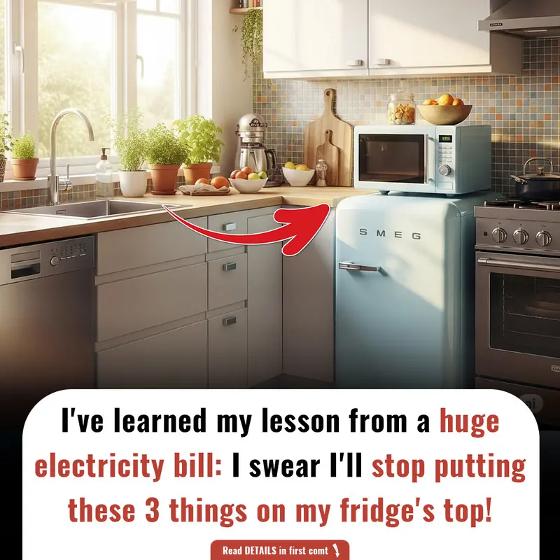 I've learned my lesson from a huge electricity bill: I swear I'll stop putting these 3 things on my fridge's top!