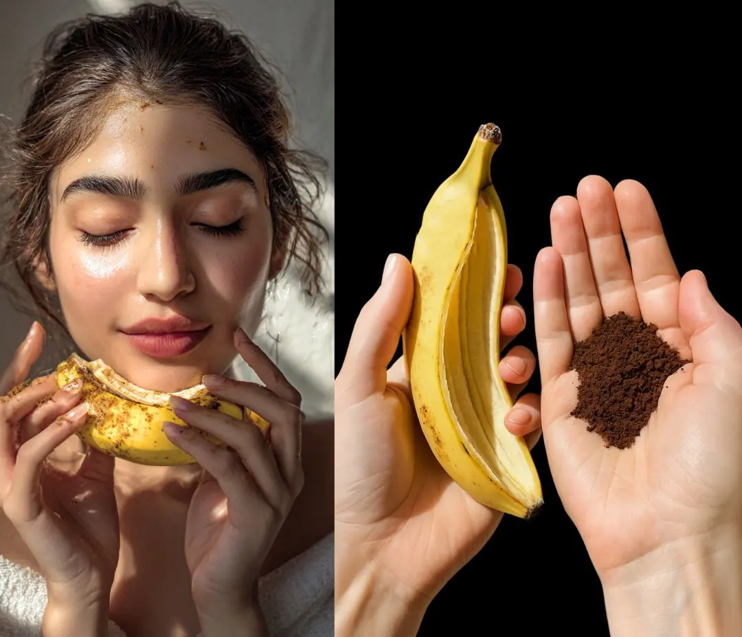 Coffee & Banana Peel Change The Game: Natural Remedies for Clearer Skin and a Radiant, Glass-Like Glow