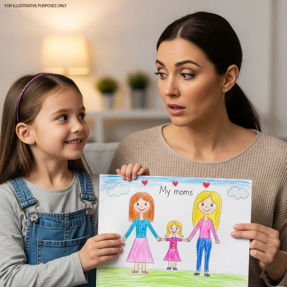 My Daughter Started Drawing ‘Two Mommies’ – The Truth Shattered Me