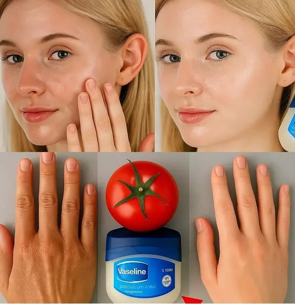 The Natural Power of Vaseline and Tomato: Your Ultimate Skincare Duo for Glowing, Youthful Skin