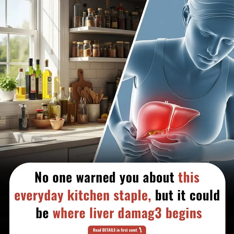 No one warned you about this everyday kitchen staple, but it could be where liver damag3 begins