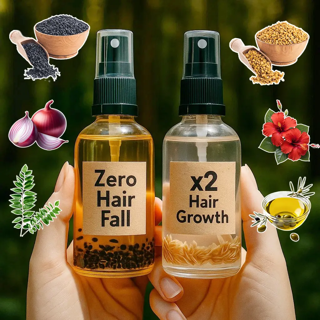 2 Best DIY Hair Oils For Hair Growth: Easy Recipes To Stop Hair Fall, Fast Hair Growth