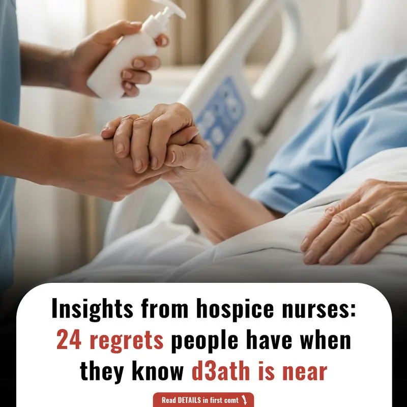 Insights from hospice nurses: 24 regrets people have when they know d3ath is near