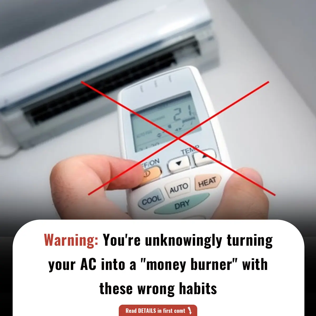 Warning: You're unknowingly turning your AC into a "money burner" with these wrong habits