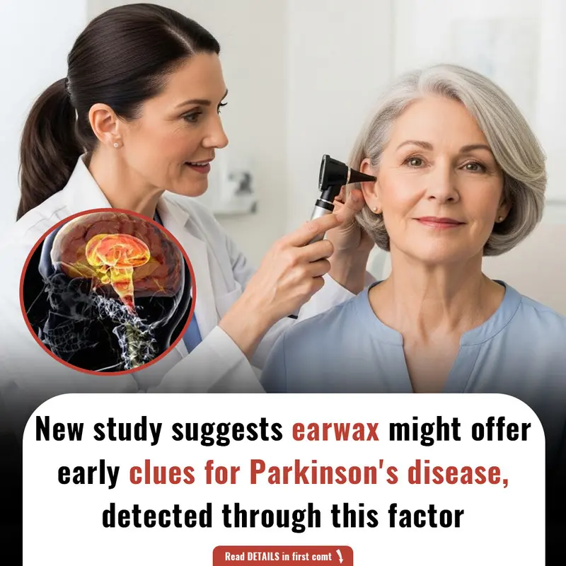New study suggests earwax might offer early clues for Parkinson's disease