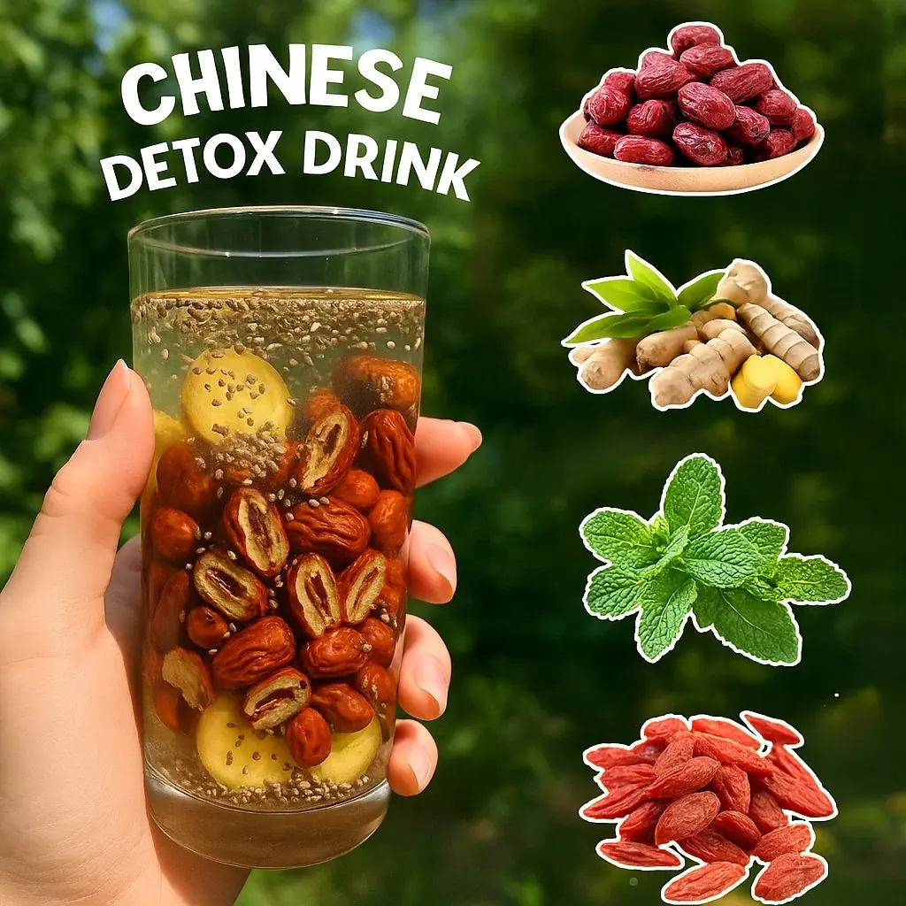 DIY Jujube Ginger Detox: The Chinese "Botox" Drink for Ageless, Glowing Skin