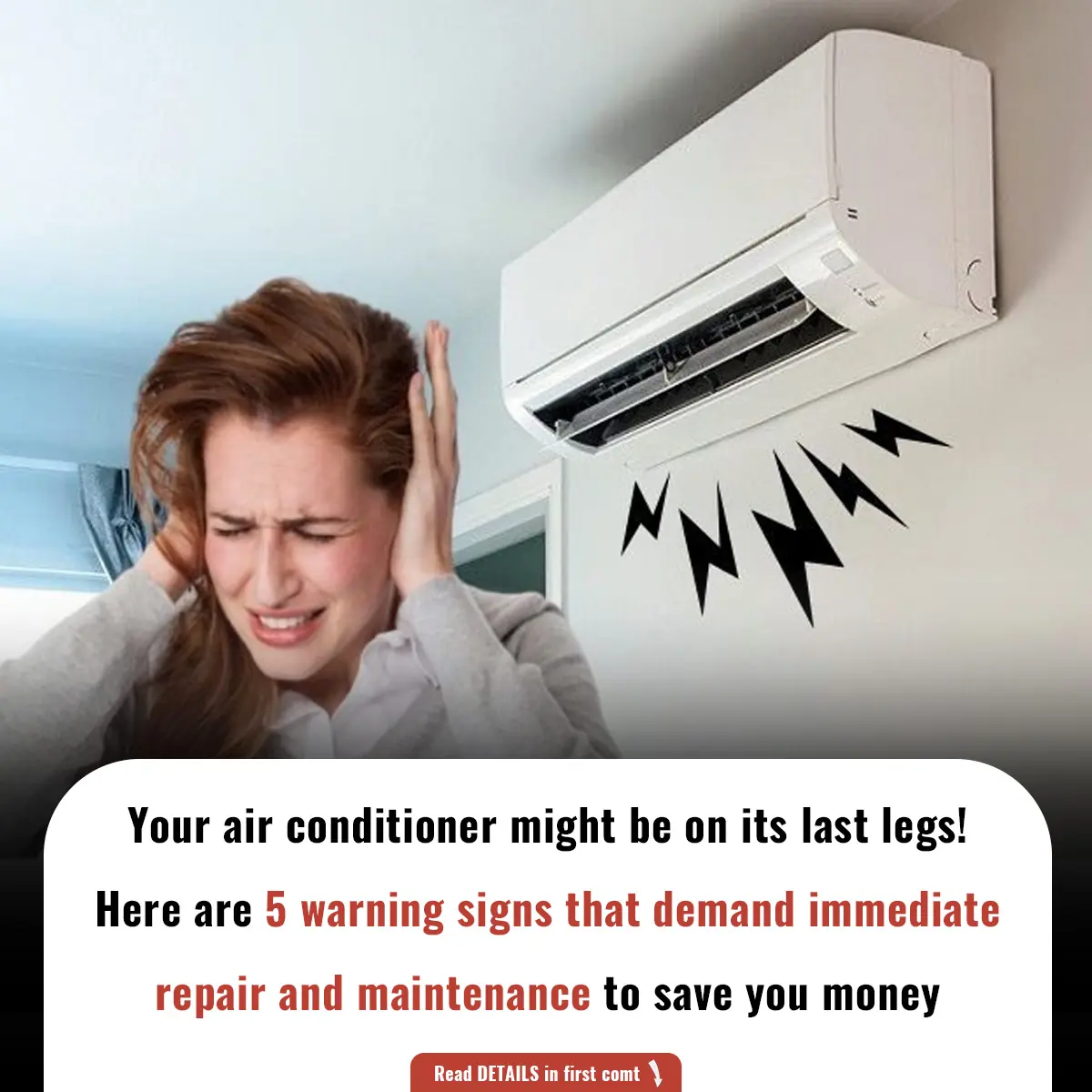 Your air conditioner might be on its last legs! Here are 5 warning signs that demand immediate repair and maintenance to save you money