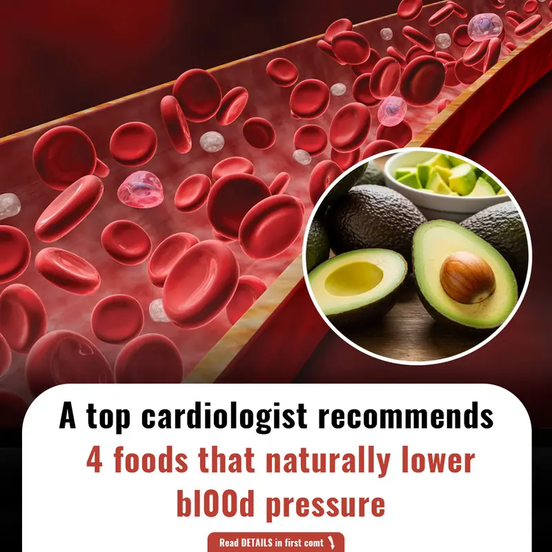 A top cardiologist recommends 4 foods that naturally lower bl00d pressure