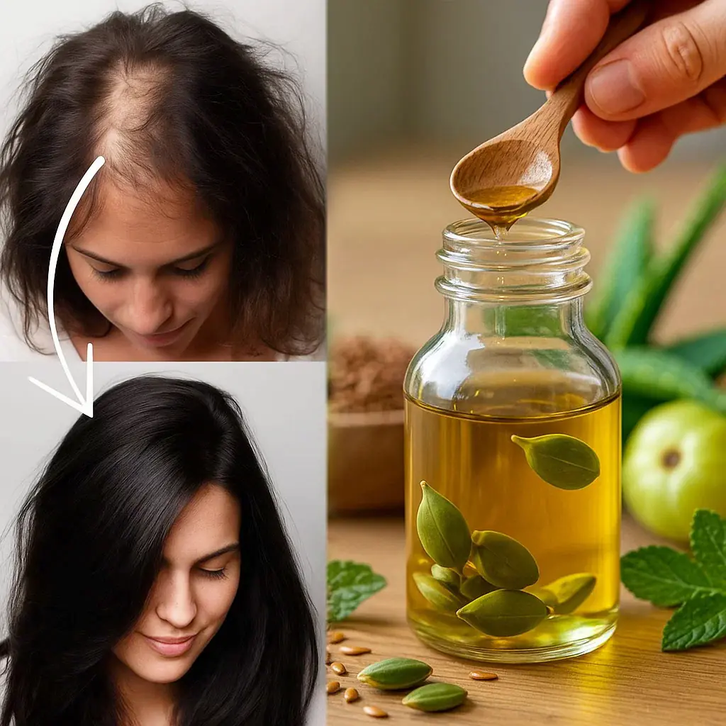 DIY Follicle Growth Serum for Bald Patches: Natural Hair Regrowth with Powerful Botanicals