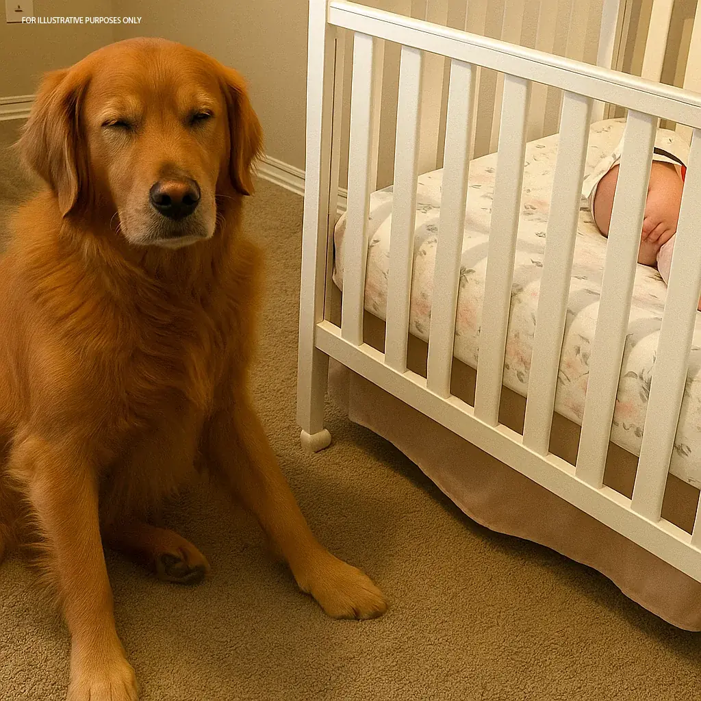 We Nearly Gave Away Our Golden Retriever Because He Barked at the Nanny — But Then I Checked the Camera Footage and Was Stunned