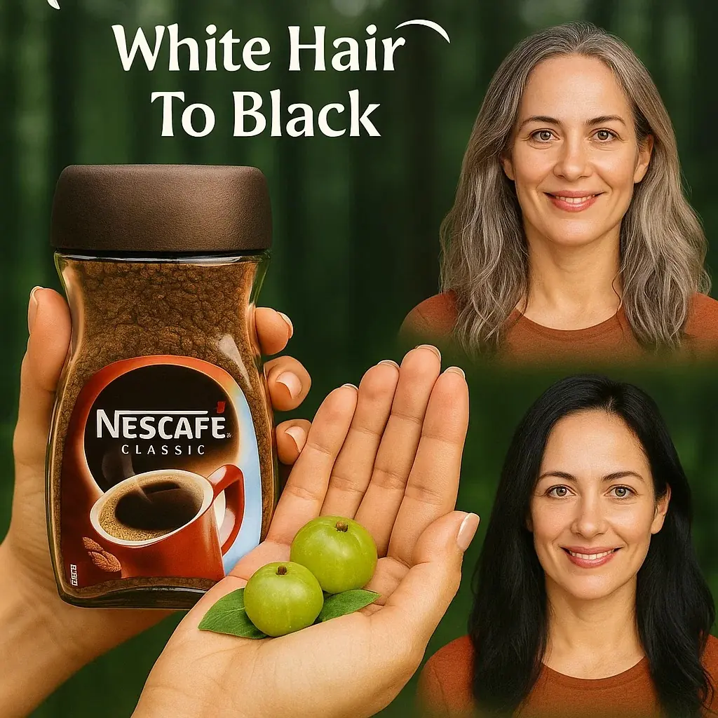 Natural Hair Darkening with Coffee and Cornstarch: A DIY Treatment for Grey Hair and Healthy Scalp