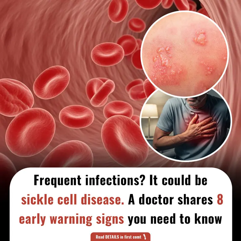Frequent infections? It could be sickle cell disease. A doctor shares 8 early warning signs you need to know
