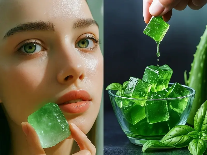 DIY Aloe Vera Beauty Cubes for Dark Spots, Acne, and Skin Rejuvenation: The Ultimate Skincare Hack