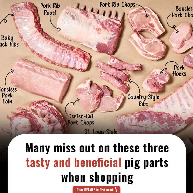 Many miss out on these three tasty and beneficial pig parts when shopping