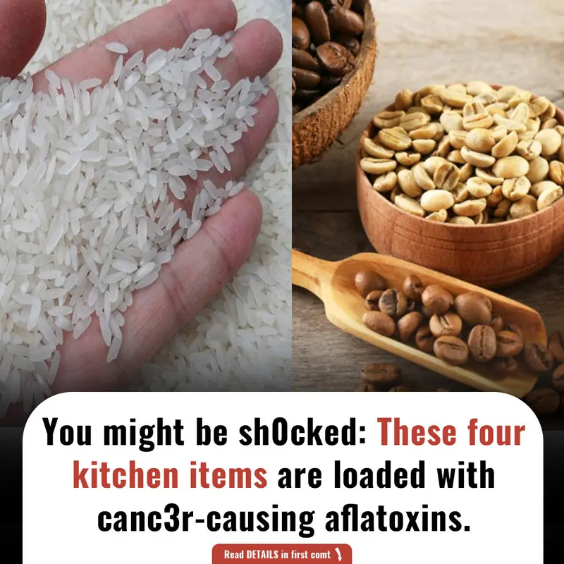 You might be sh0cked: These four kitchen items are loaded with canc3r-causing aflatoxins.