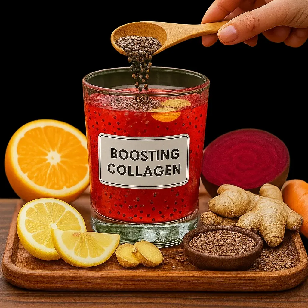 Collagen Boosting Drink to Reverse Your Age: Get Spotless, Glowing Skin Naturally
