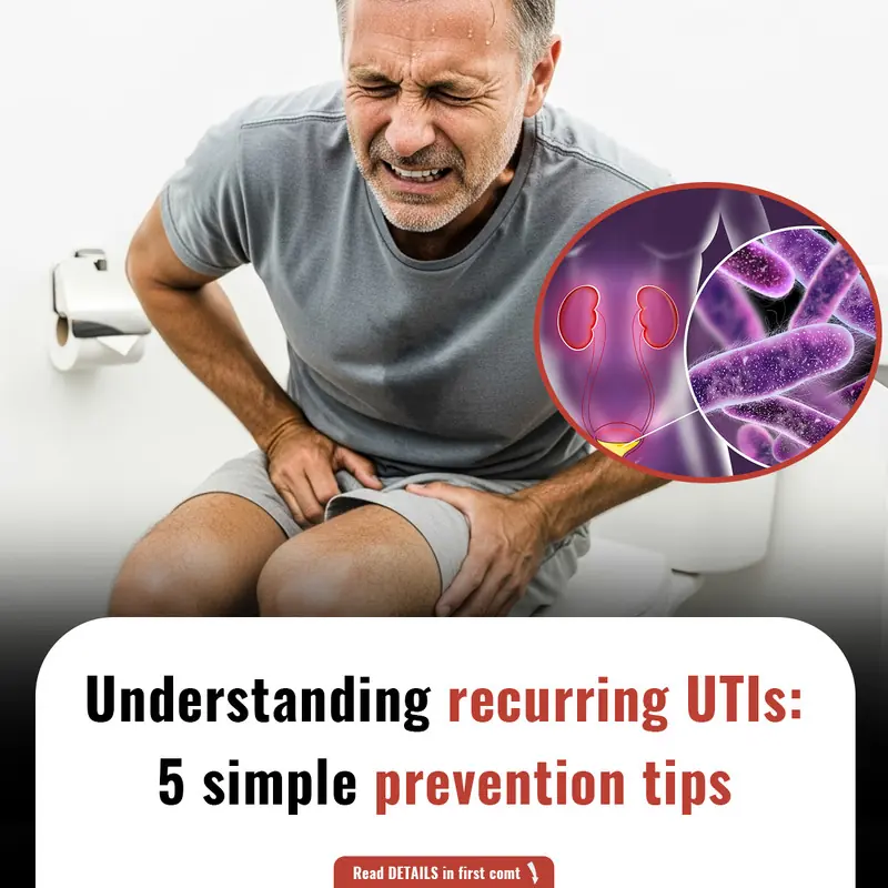 Understanding recurring UTIs: 5 simple prevention tips