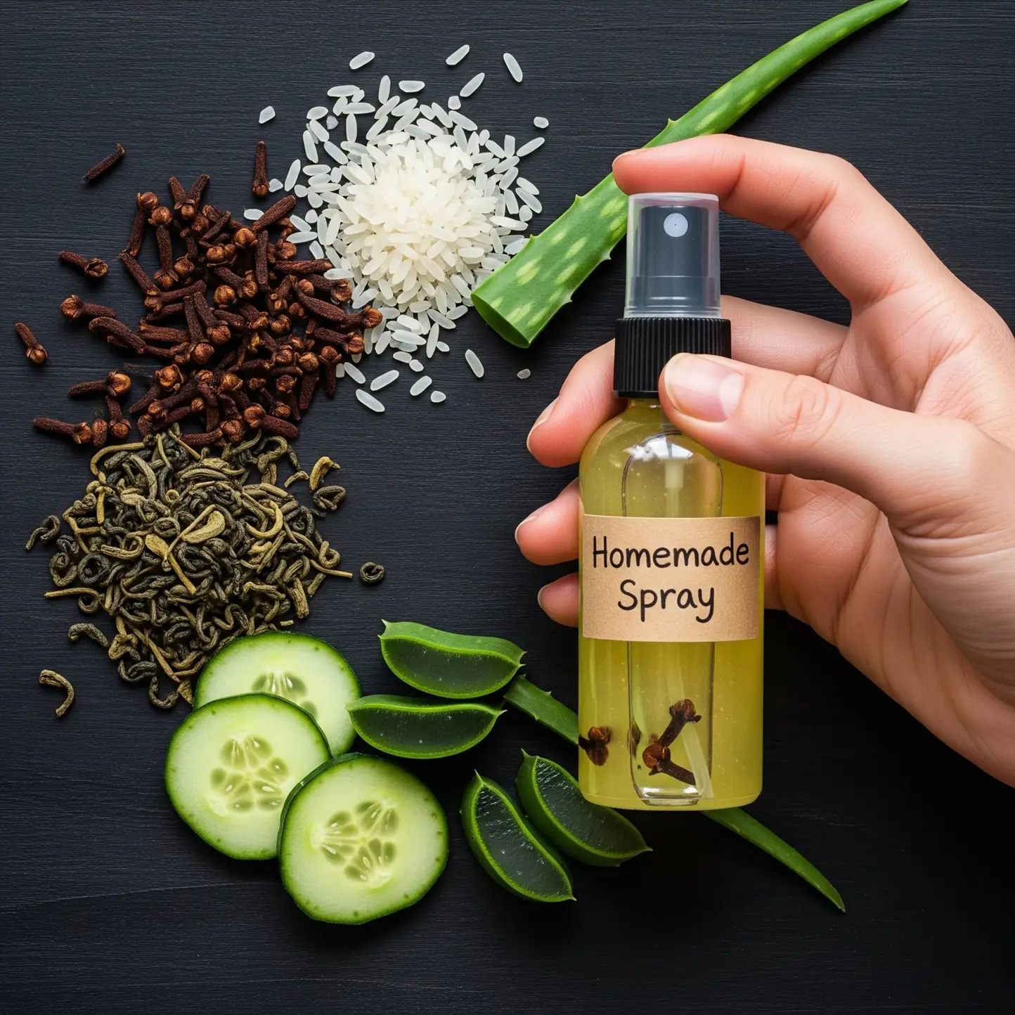 5 Natural DIY Hair Sprays for Promoting Hair Growth, Reducing Thinning, and Tackling Scalp Issues