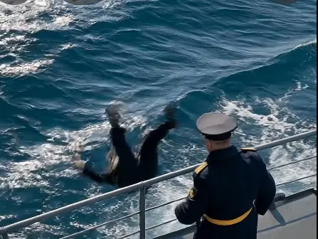 At minus forty degrees, the colonel pushed a female soldier off the ship into the icy ocean, trying to get rid of a troublesome subordinate, but he couldn’t even imagine how this act would end.