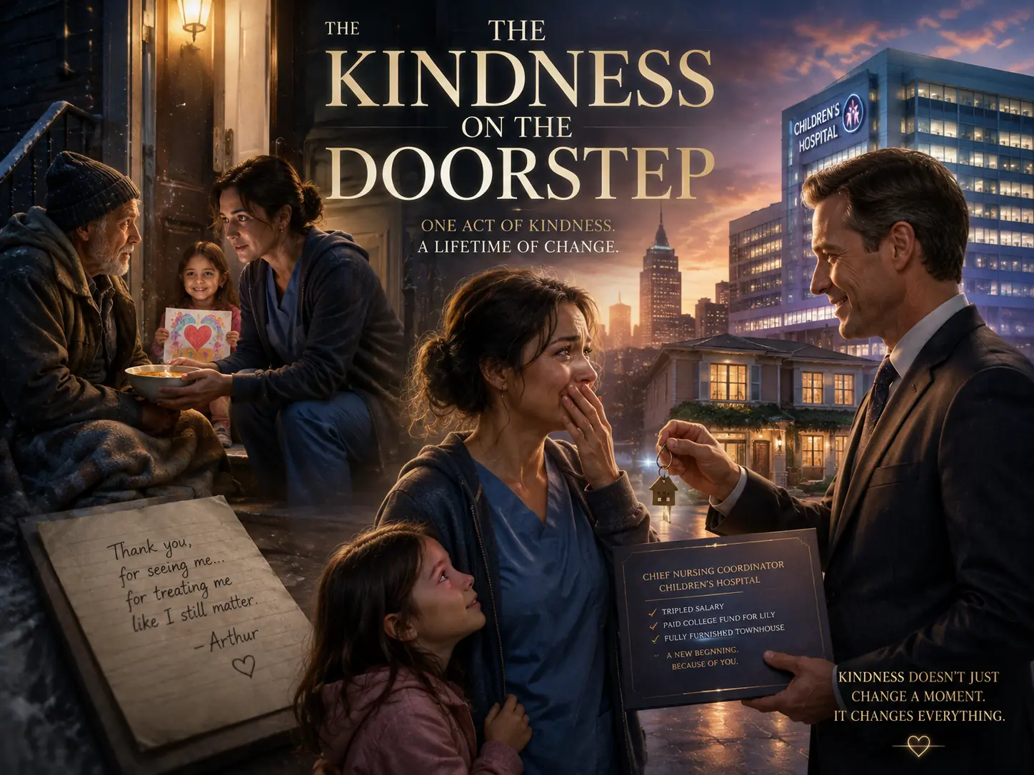 THE KINDNESS ON THE DOORSTEP