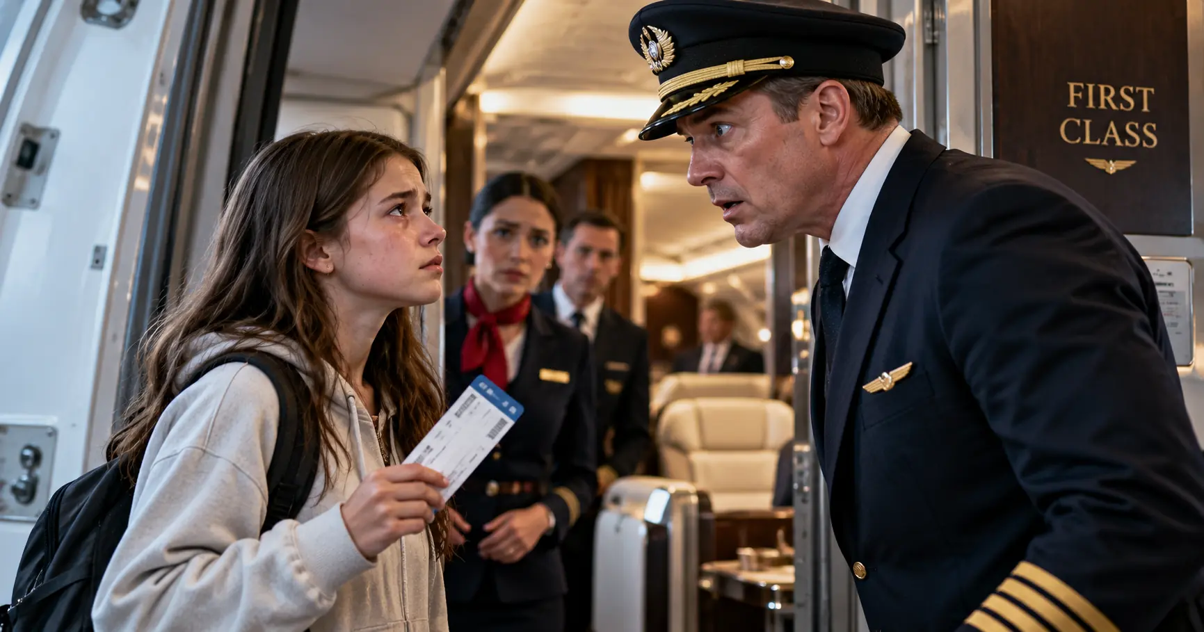 They Humiliated a 14-Year-Old Girl in First Class—Then Her Father's Name Exposed a Buried Secret