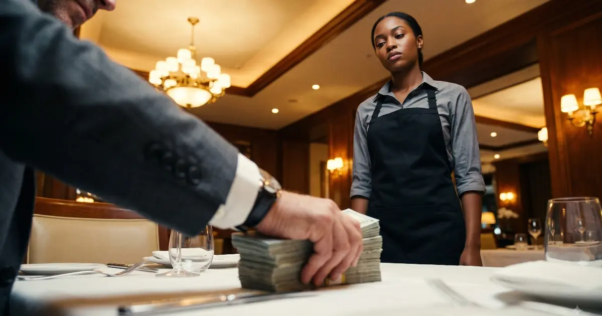Used $100K to Force a Black Waitress to Speak Chinese — The Epic Plot Twist Left the Tycoons Stunned