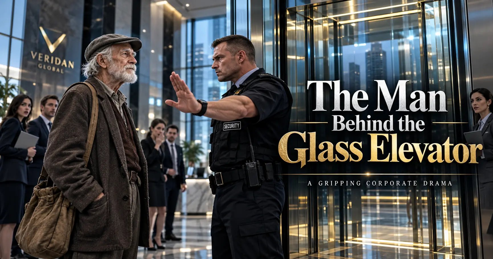 The Man Behind the Glass Elevator