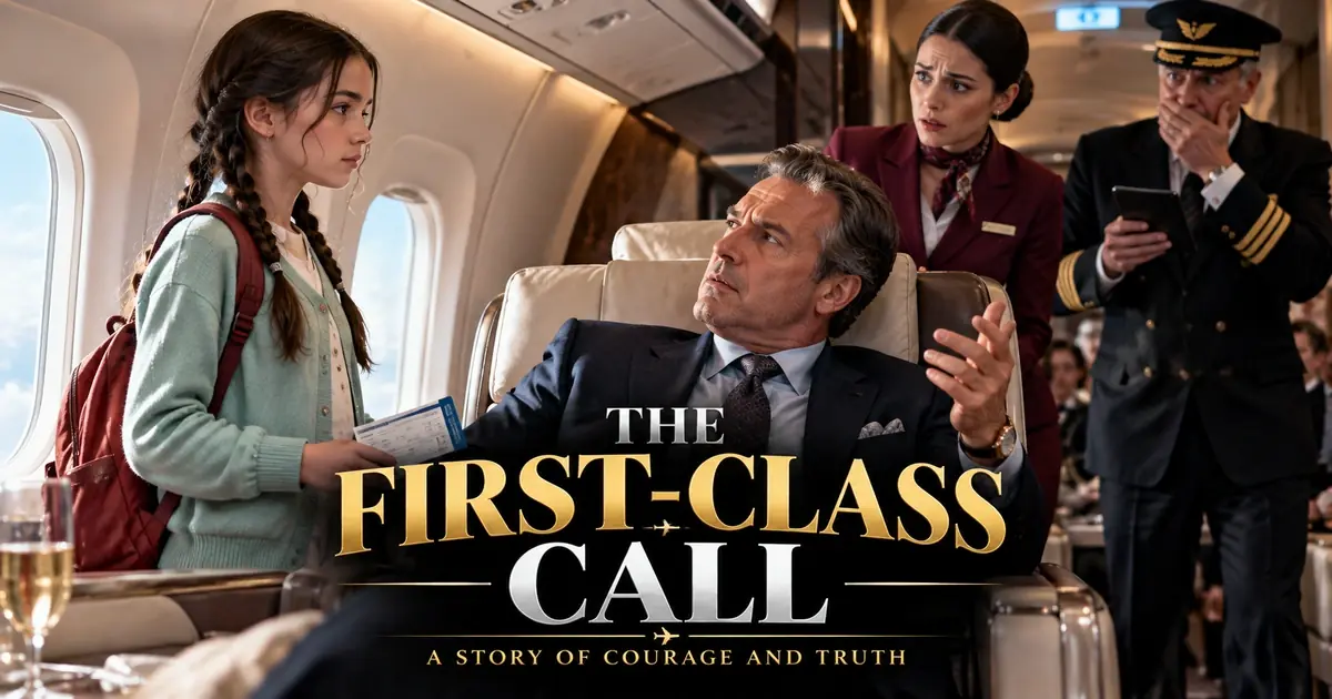Rich Man Told a 14-Year-Old Girl She Didn't Belong in First Class—Then One Call to Her Father Changed Everything