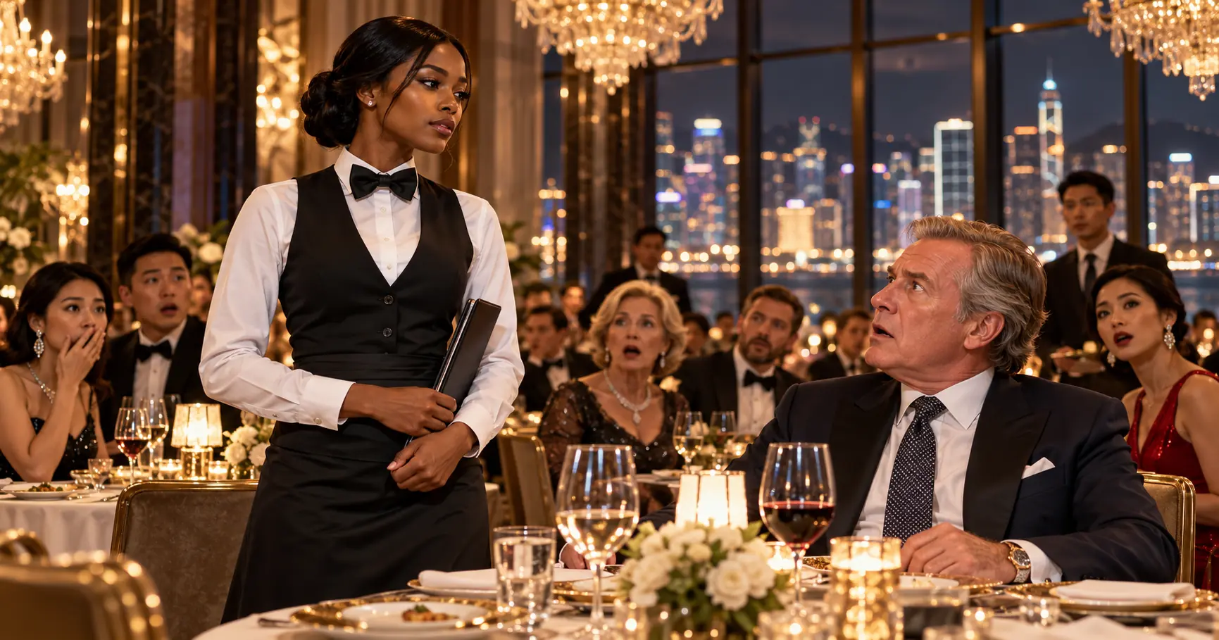 Millionaire Bet $100,000 That a Black Waitress Couldn't Speak Mandarin—Her Response Left the Entire Room Speechless