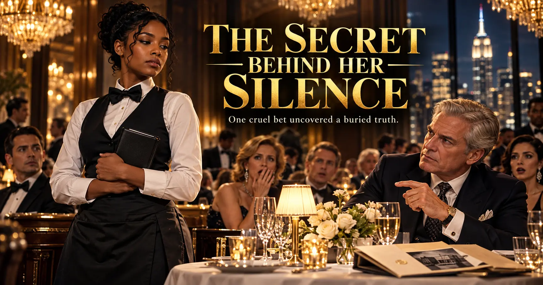 THE SECRET BEHIND HER SILENCE