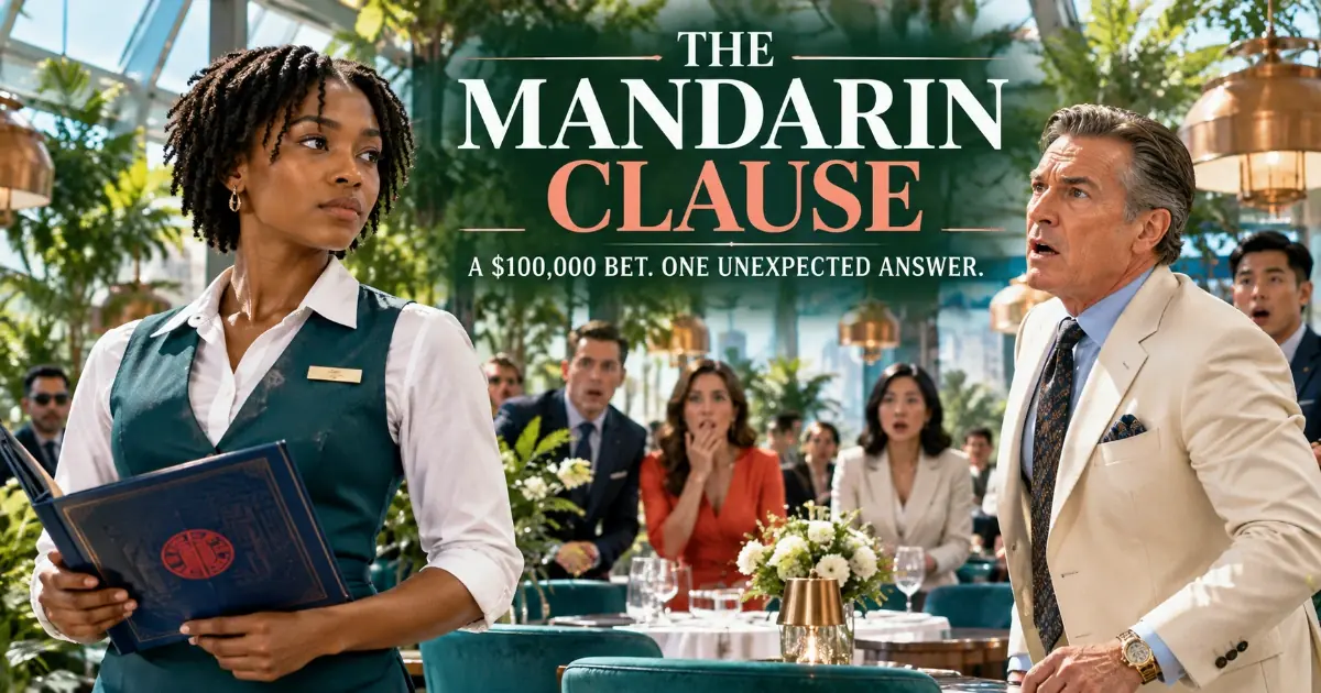 Millionaire Bet $100K a Black Waitress Couldn't Speak Chinese — Her Answer Exposed a Secret That Shocked Everyone