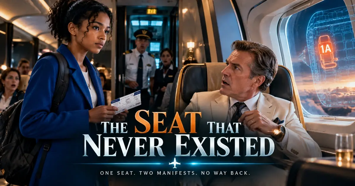 A Rich Man Refused to Leave a 25-Year-Old Woman's First-Class Seat — Then the Pilot Discovered Two Passenger Lists