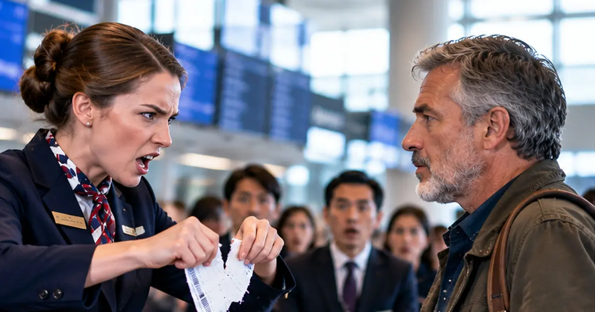Airline Agent Tore Up a 62-Year-Old Man's Ticket—Then His Secret Clearance Exposed a Deadly Airport Scandal