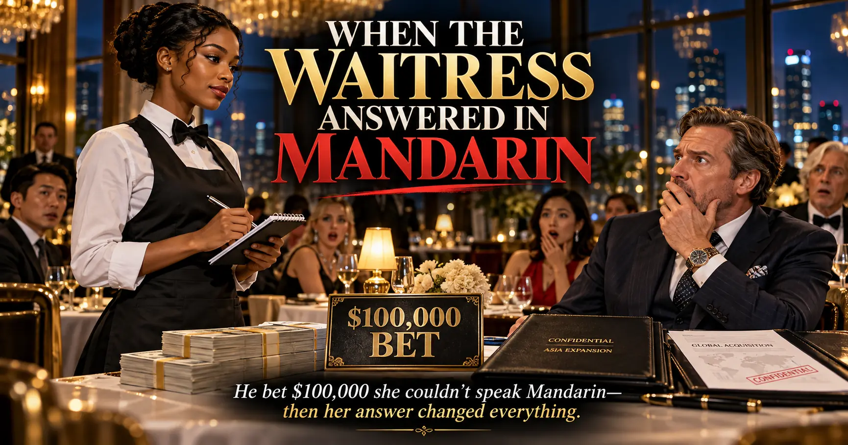 When the Waitress Answered in Mandarin