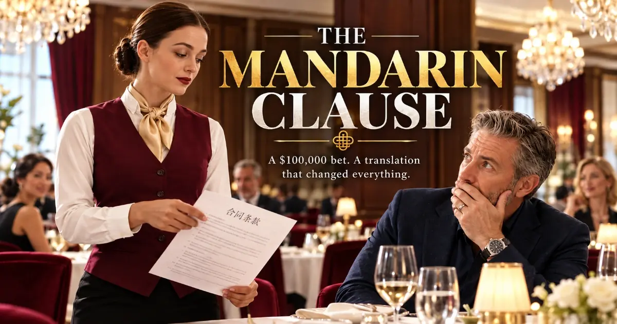 Millionaire Bet $100K a Waitress Couldn't Speak Chinese — Her Answer Exposed a Secret That Shocked Everyone