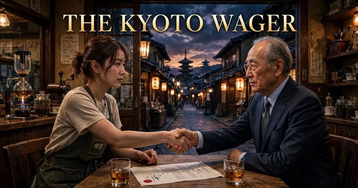The Kyoto Wager: Broke American Takes a Million-Dollar Bet in Japan — 90 Days, 10,000million, and a Dying Man's Last Wish