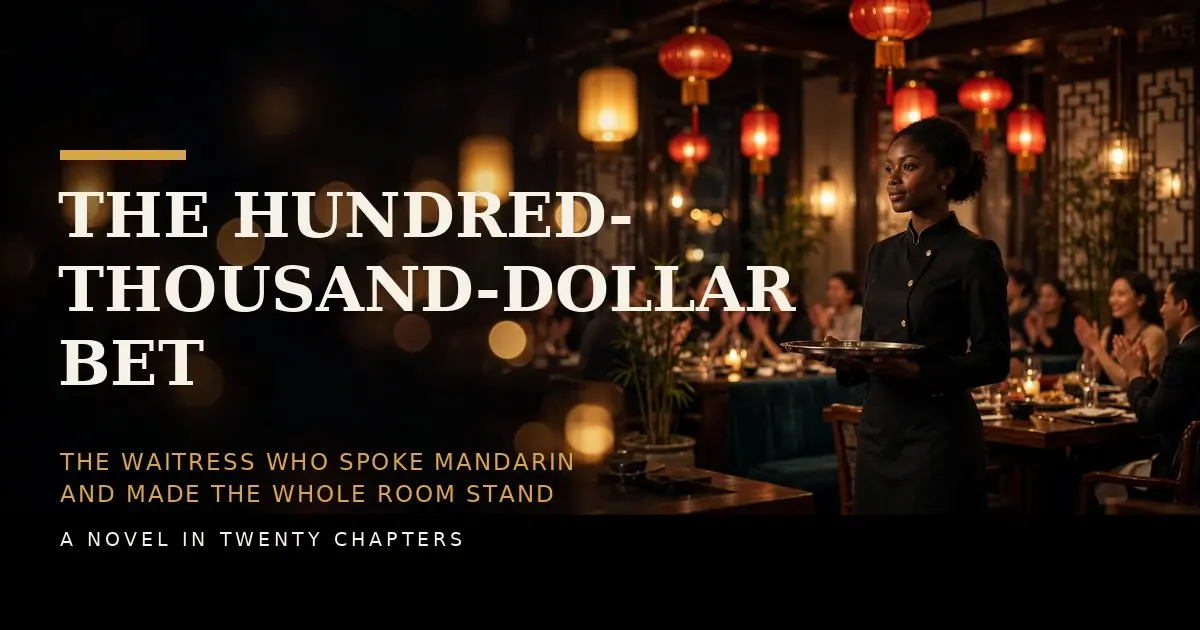 The Hundred Thousand-Dollar Bet: The Waitress Who Spoke Mandarin and Made the Whole Room Stand
