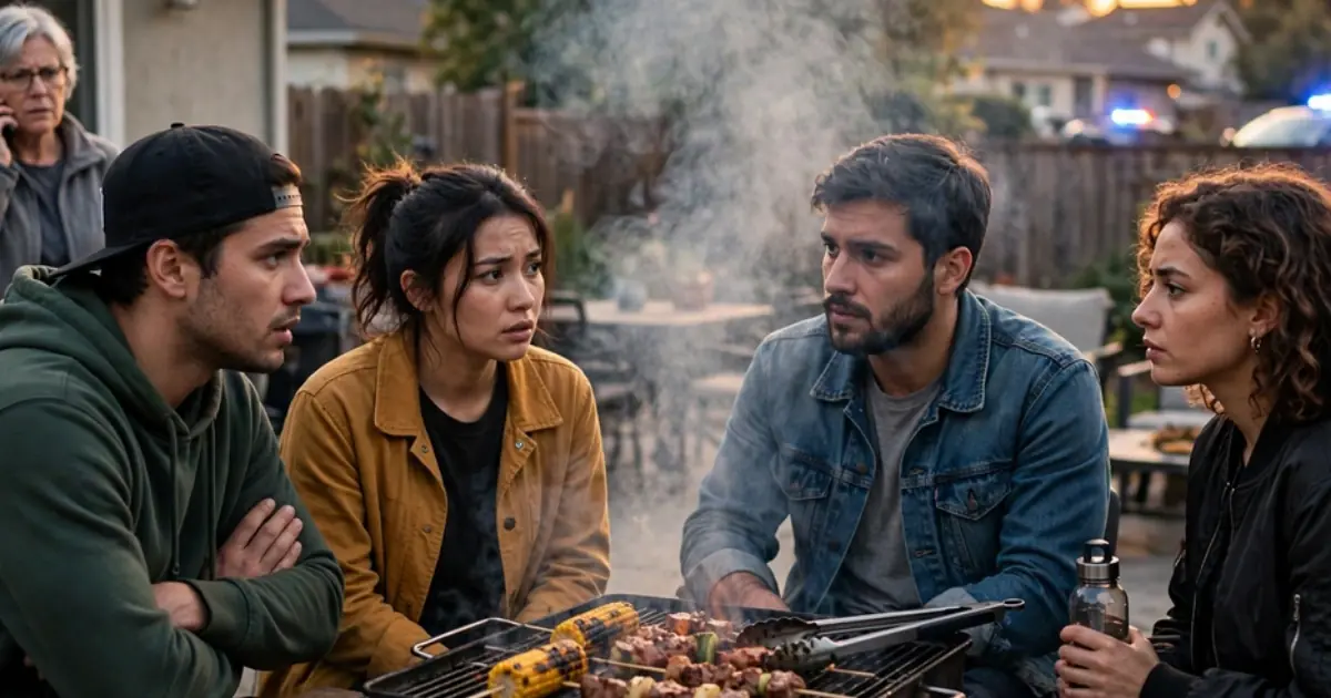 She Called 911 on Four Men Barbecuing in My Backyard — Then the HOA Meeting She Demanded Went Silent