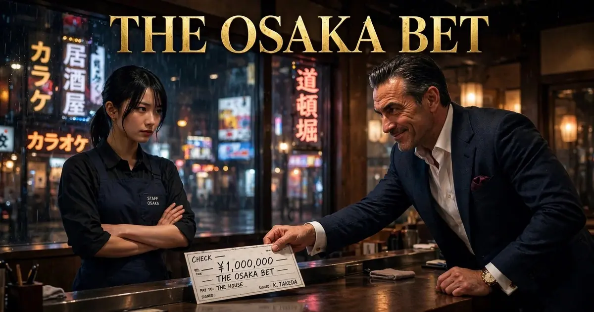 The Osaka Bet: Arrogant Millionaire Bet ¥1,000,000 Against a Humble Female Server — Then She Revealed the Hands of a Master