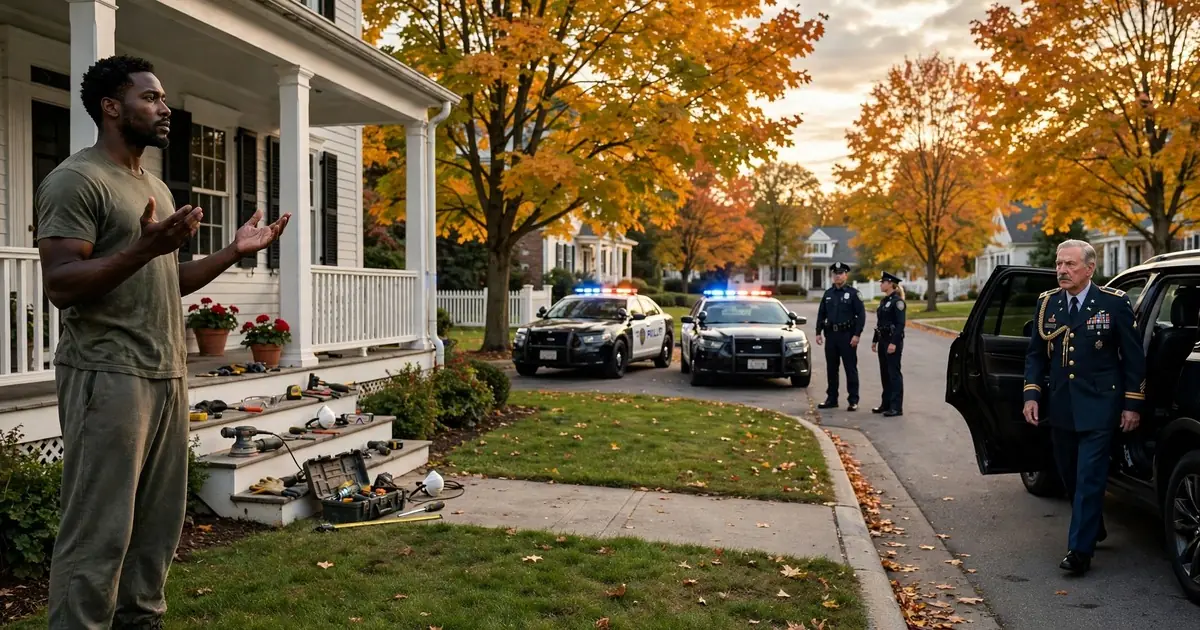 The Man at His Own Door: A Veteran, a False Alarm, and the General Who Drove Up