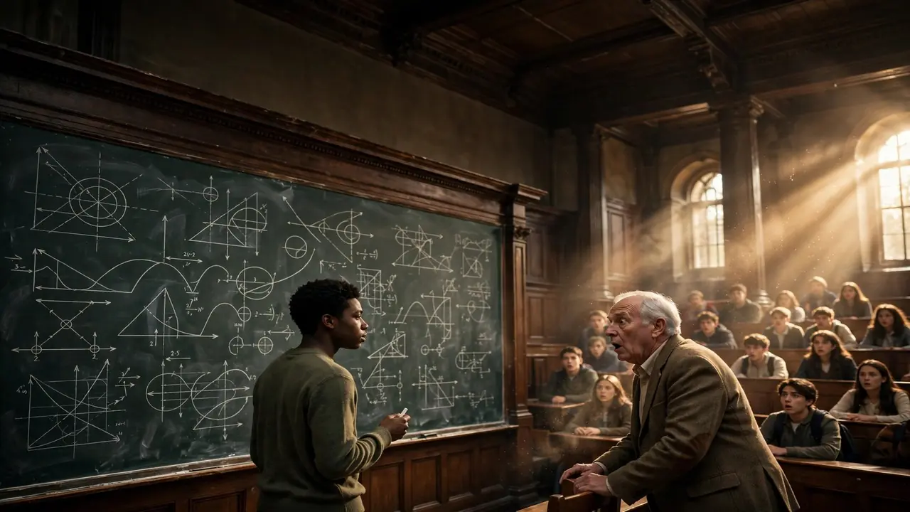 The Boy Who Asked for the Chalk