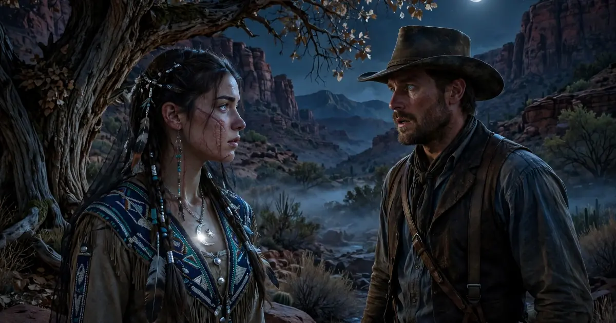 The Veil Never Hid Her: A Cowboy Given Marry-or-Die, an Apache Bride Behind a Black Veil, and the Scar, the Locket, and the Silver That Brought a Baron Down