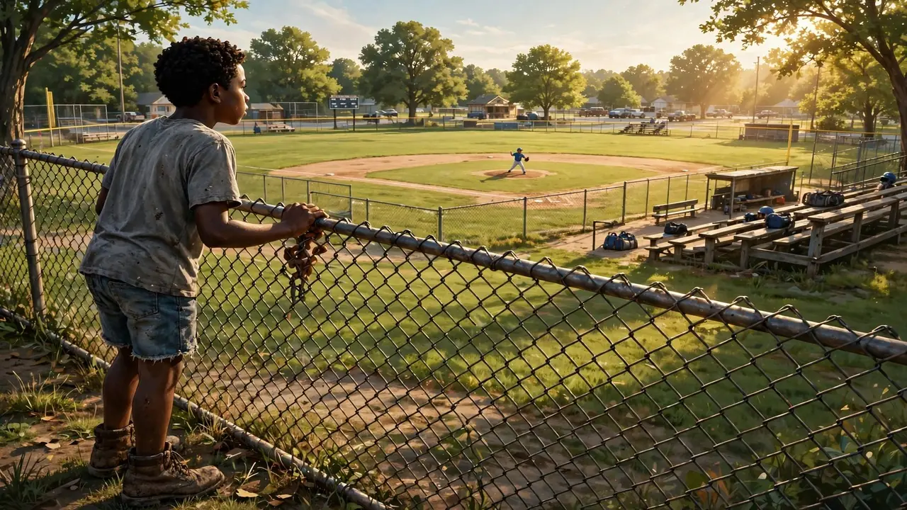 The Boy at the Fence