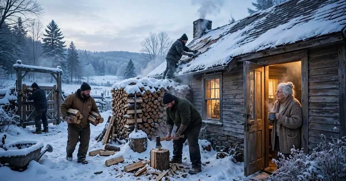 One Night of Snow: The Widow and the Four Strangers